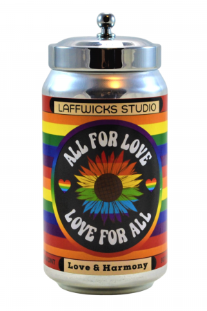 Love Is Love Soy Candle, Love & Harmony Scent