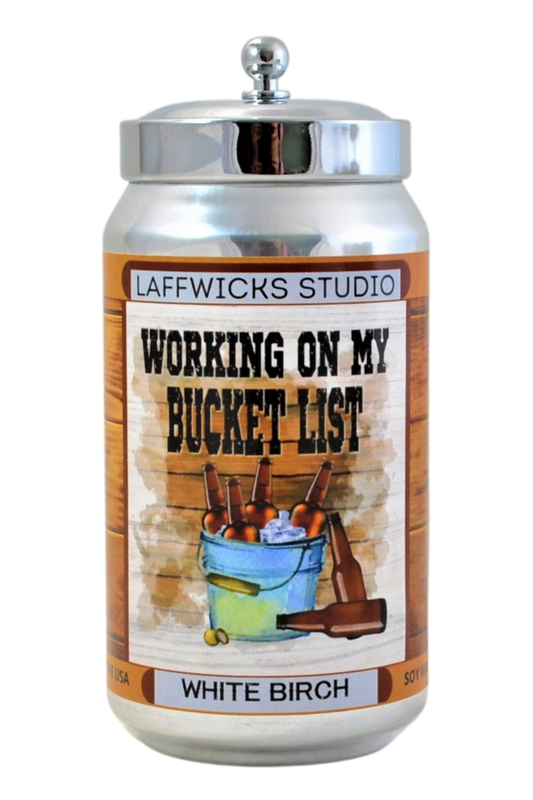 Bucket List Soy Candle, White Birch Scent