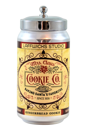 Mrs Claus' Cookie Soy Candle, Gingerbread Scent