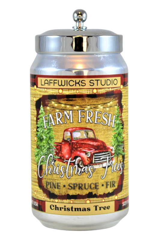 Farm Fresh Christmas Soy Candle, Christmas Tree Scent