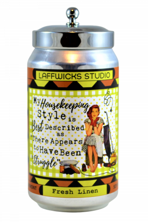 Houskeeping Struggle Soy Candle, Fresh Linen Scent