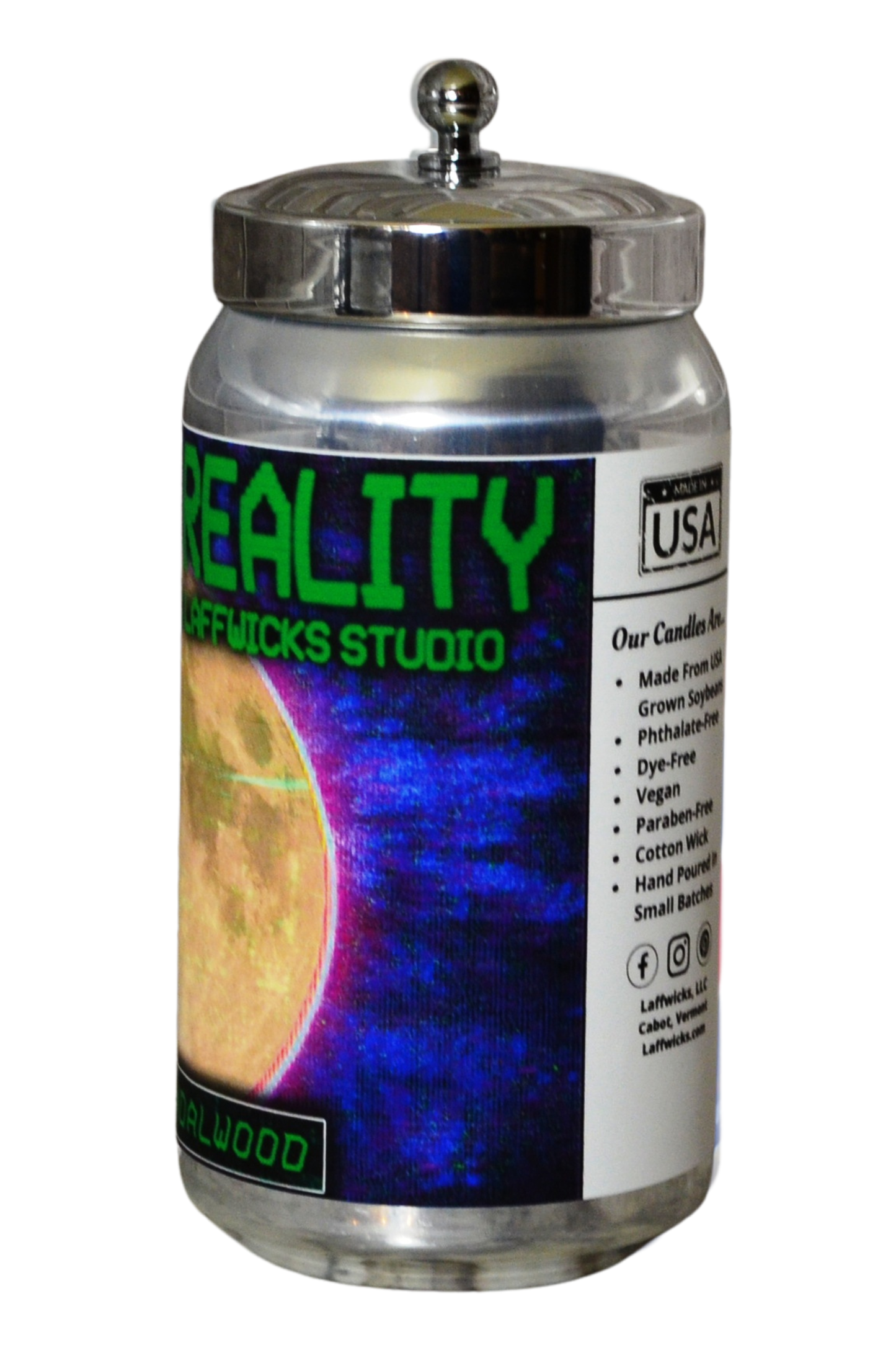 Glitch in Reality, Citrus and Sandalwood Scent